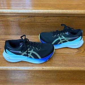 ASICS GEL-Kayano 30 Black Glow Yellow Running Shoes